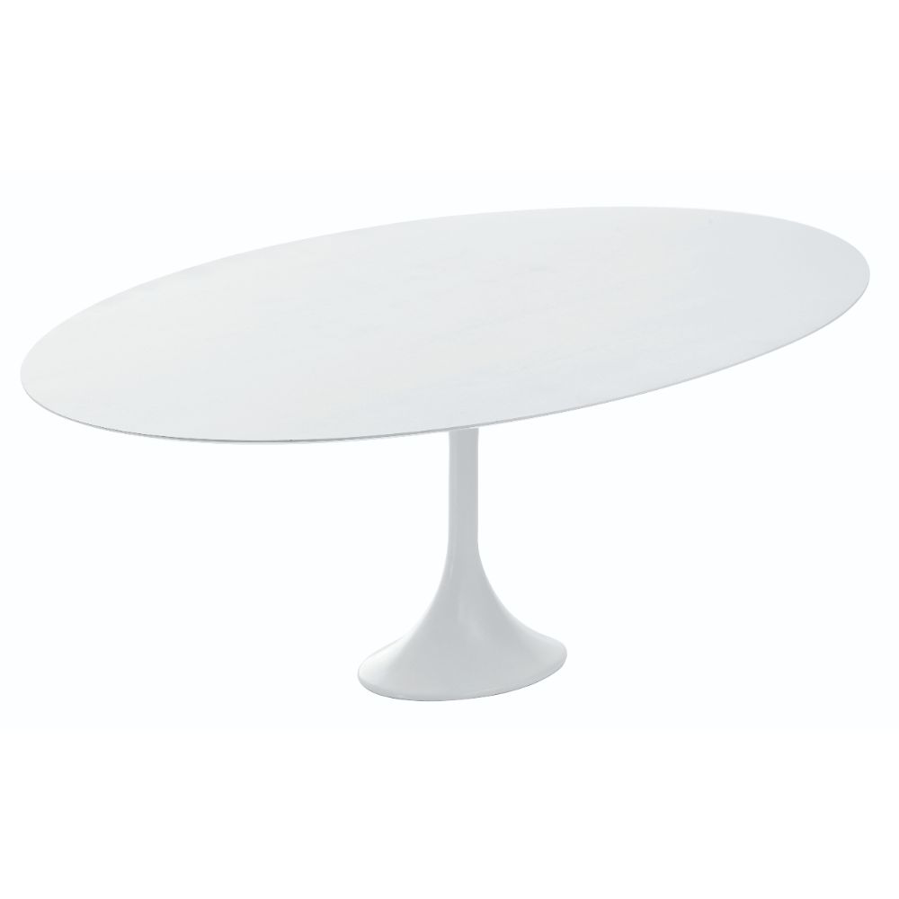 Nuevo HGEM174 ECHO DINING TABLE in WHITE